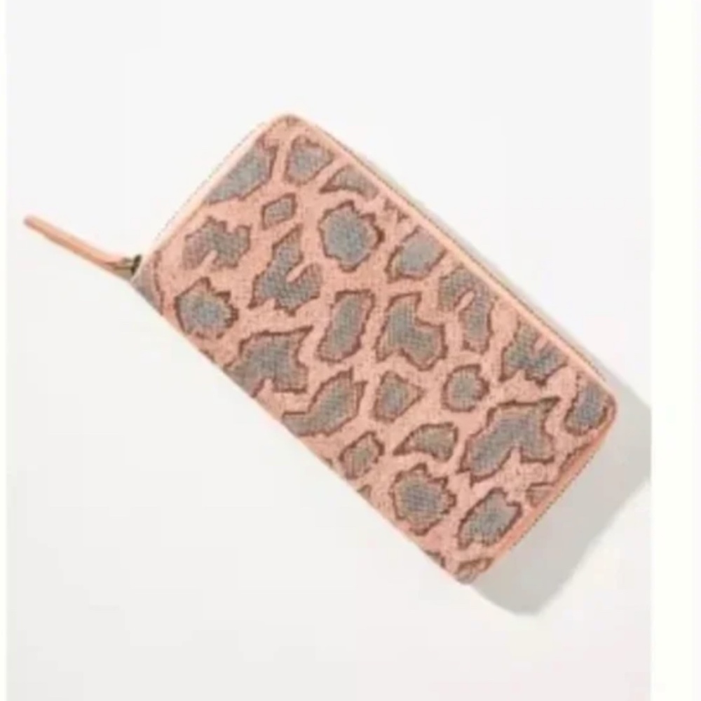 Riley Leopard Snake Hipster Shimmer Shine Hippie Art Chic Glam Leather Wallet
